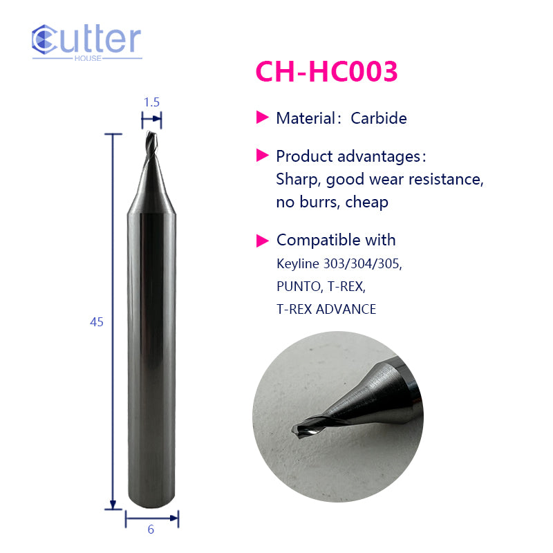 HC003/HC008/HC011/HC030/HC044/HC130/HC131/HC208 compatible with Keyline - Laser Cutter