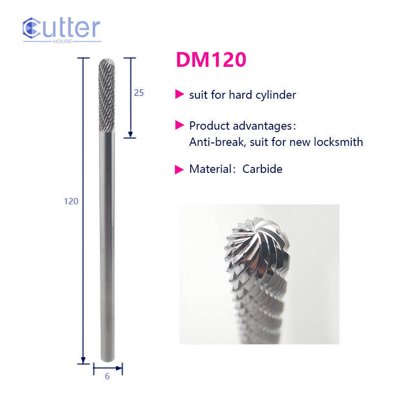 D6x120L Carbide Drill for Hard Cylinder