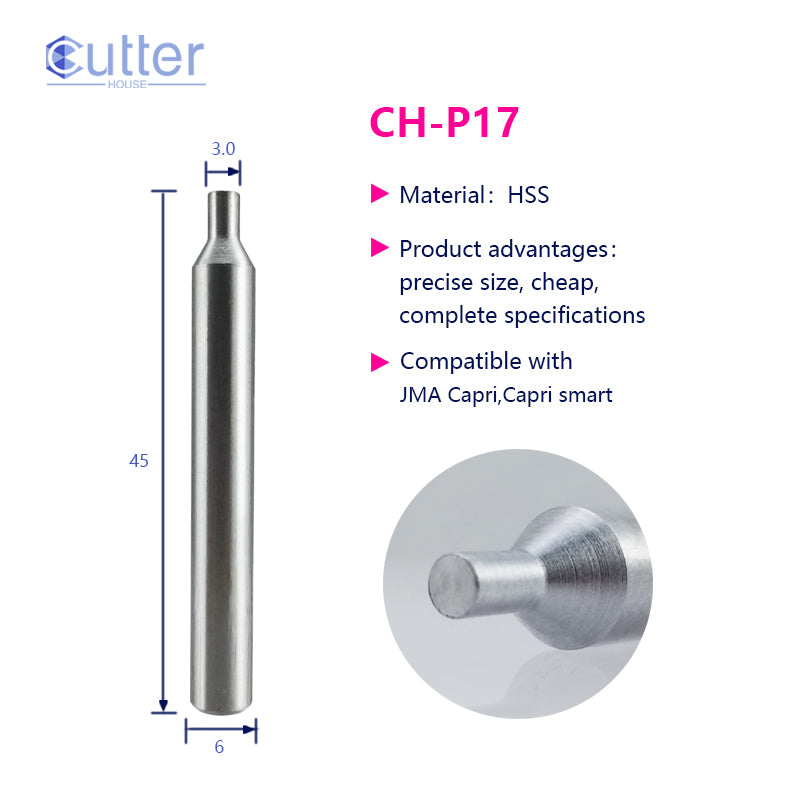 P17 φ3.0xD6x45L HSS Tracer Point compatible with JMA Capri