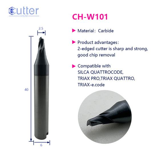 W101/W101T/W112/W114/W117/W129/W133/W134/W219/W268/W273/W302/W326 compatible with SILCA - Laser Cutter