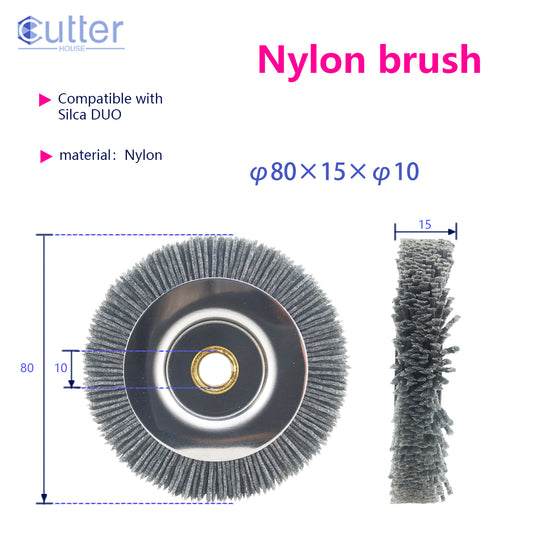 φ80×15×φ10 Nylon Brush compatible with SILCA