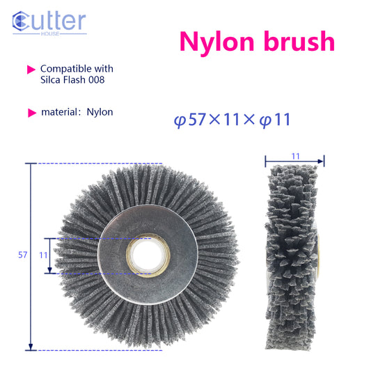 φ57×11×φ11 Nylon Brush compatible with SILCA