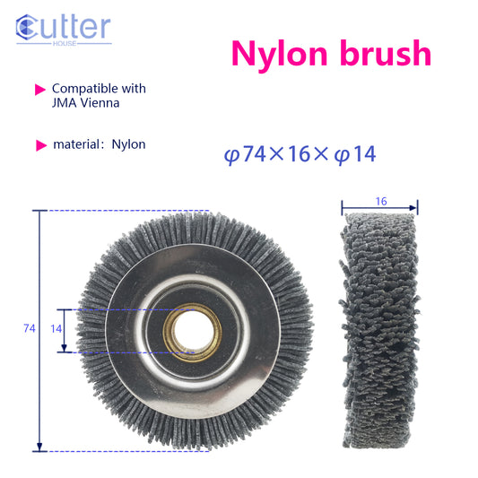 φ74×16×φ14 Nylon Brush compatible with JMA