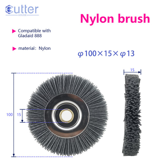 φ100×15×φ13 Nylon Brush compatible with GLADAID