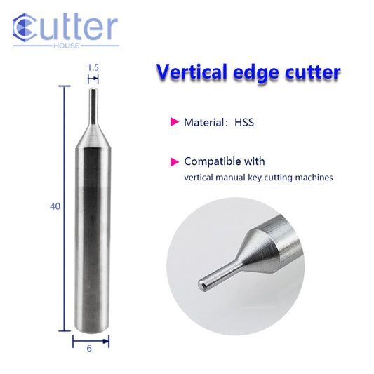 φ1.5xD6x40L Carbide Tracer Point for Side Milling Keys